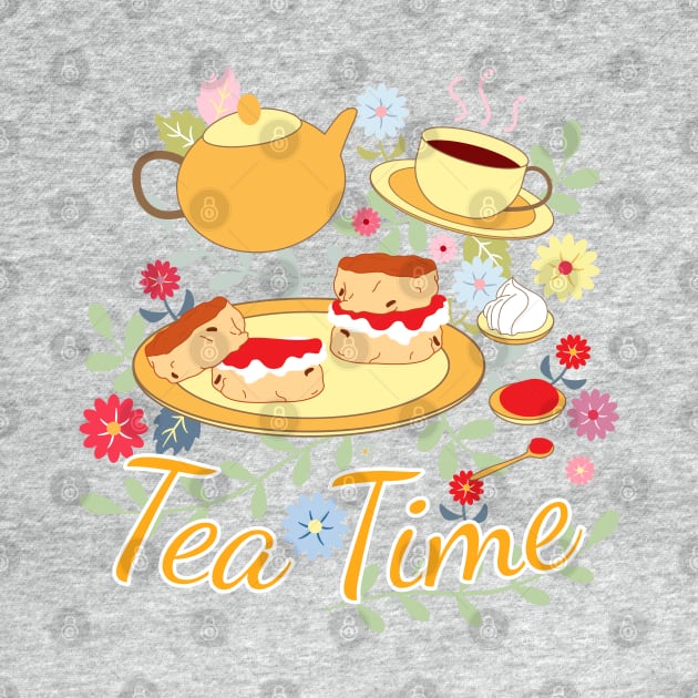 Tea Time by LulululuPainting